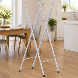 Folding Bar Table Legs in Silver for Easy Setup