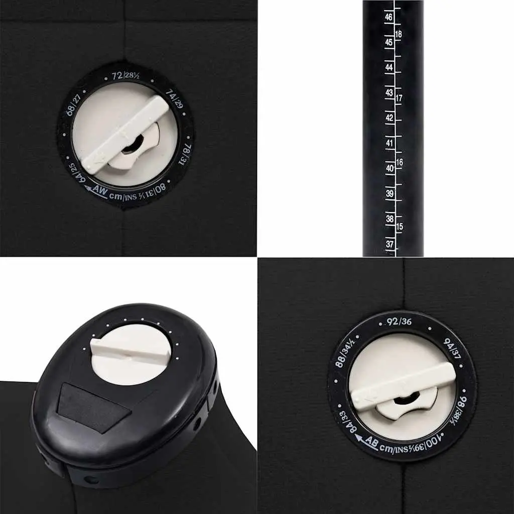 Adjustable Dress Form Black S Size 33-40 Mannequin Display Stand Tailor