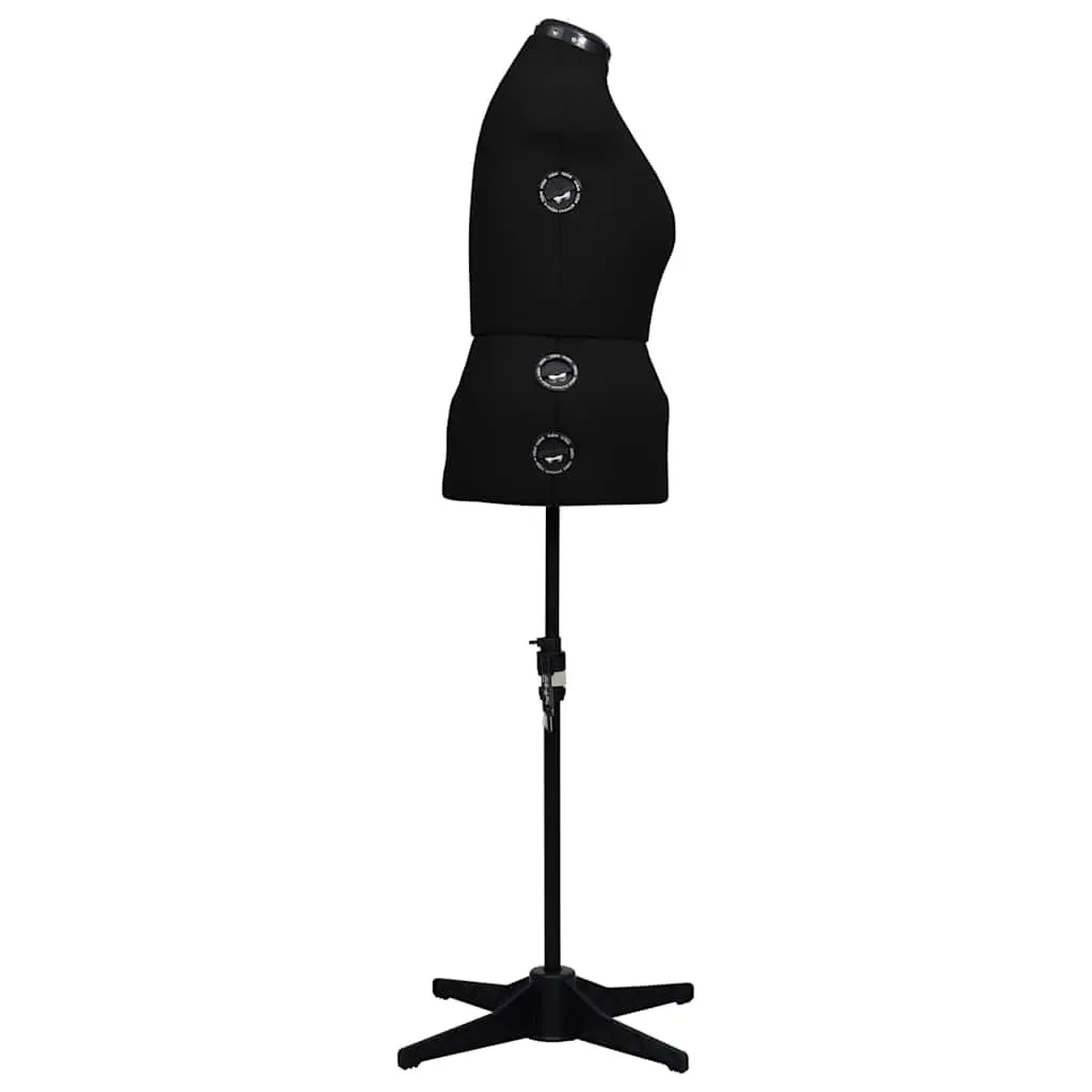 Adjustable Dress Form Black L Size 44-50 Height Adjustable Customizable Measurements