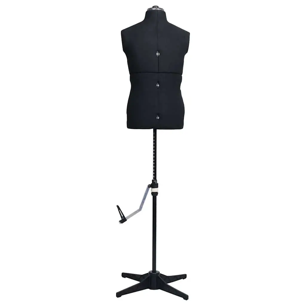 Adjustable Dress Form Mannequin Black 37-45 Height Adjustable Bust Waist Hip Measurements