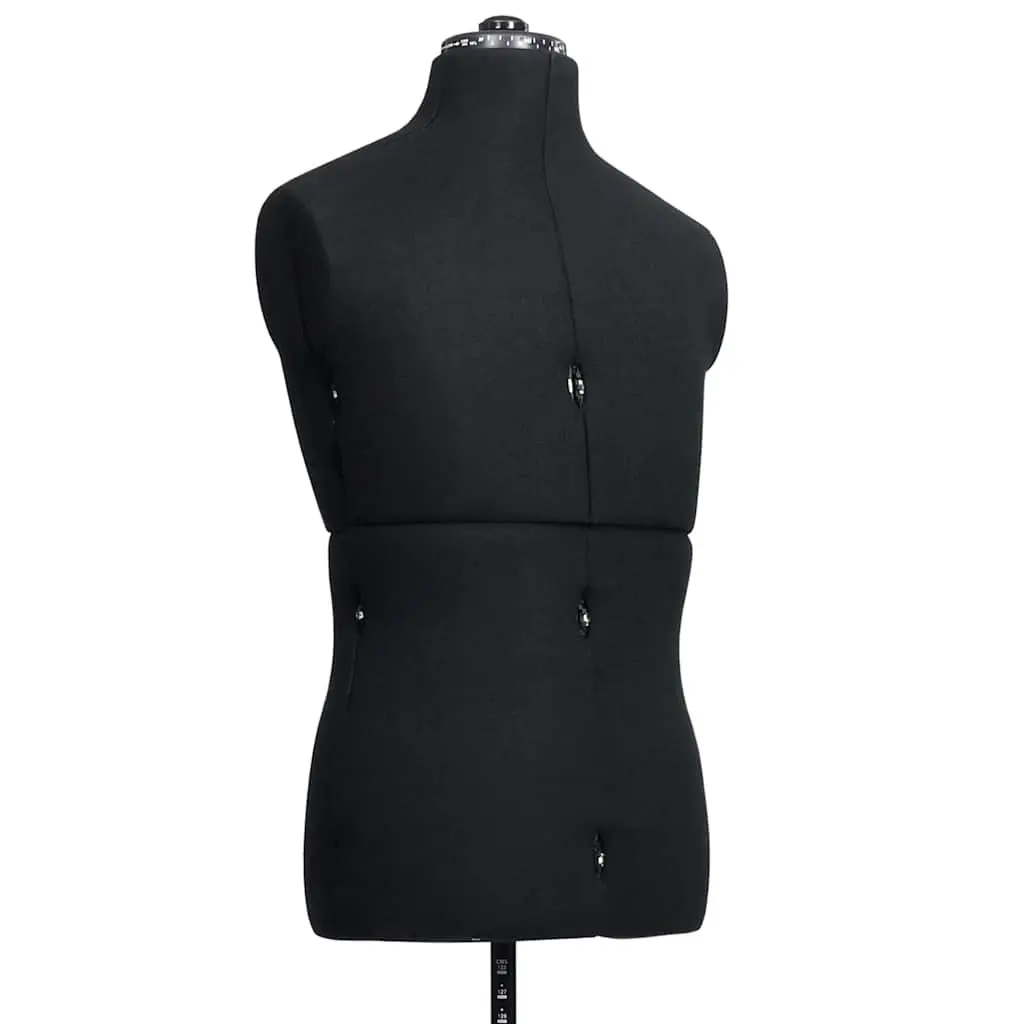 Adjustable Dress Form Mannequin Black 37-45 Height Adjustable Bust Waist Hip Measurements