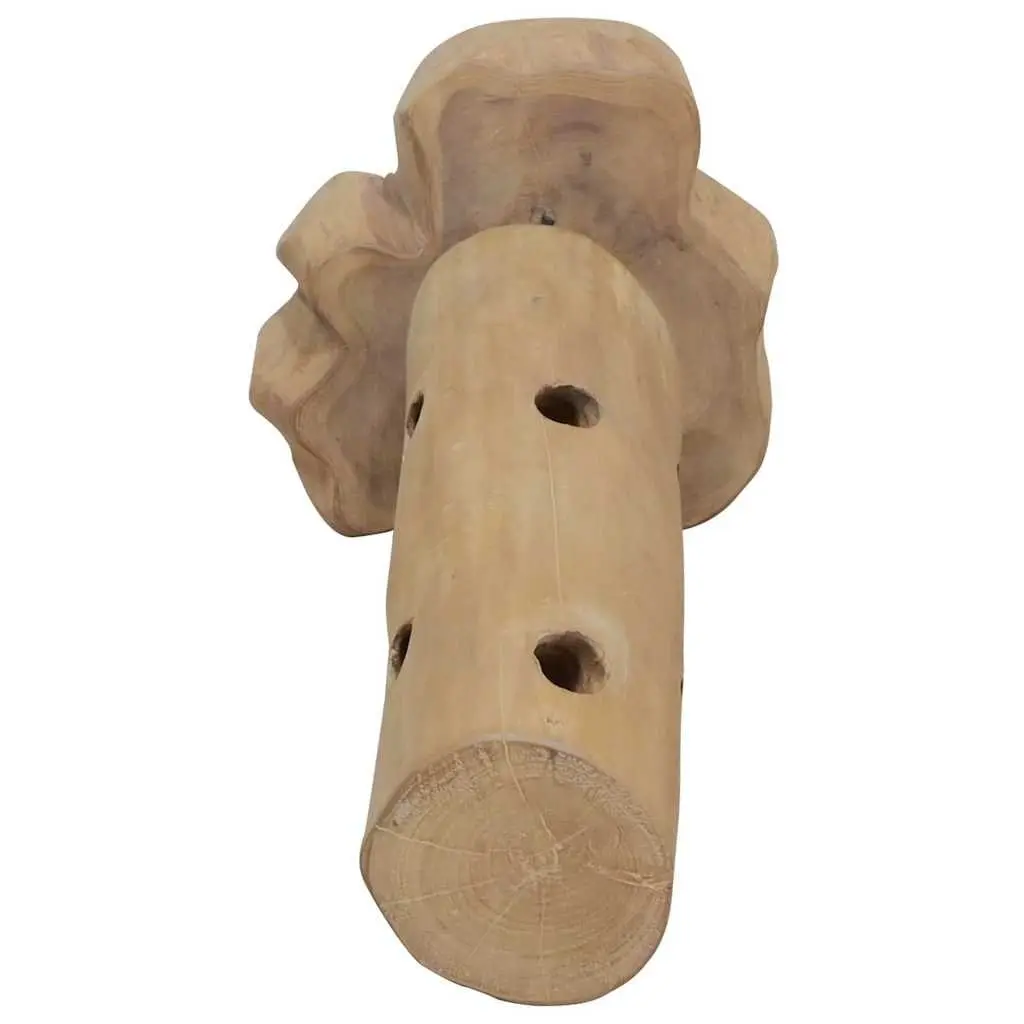 Wine Rack Brown 8 Bottle Holder Wooden Vintage Style Cabinet Organiser