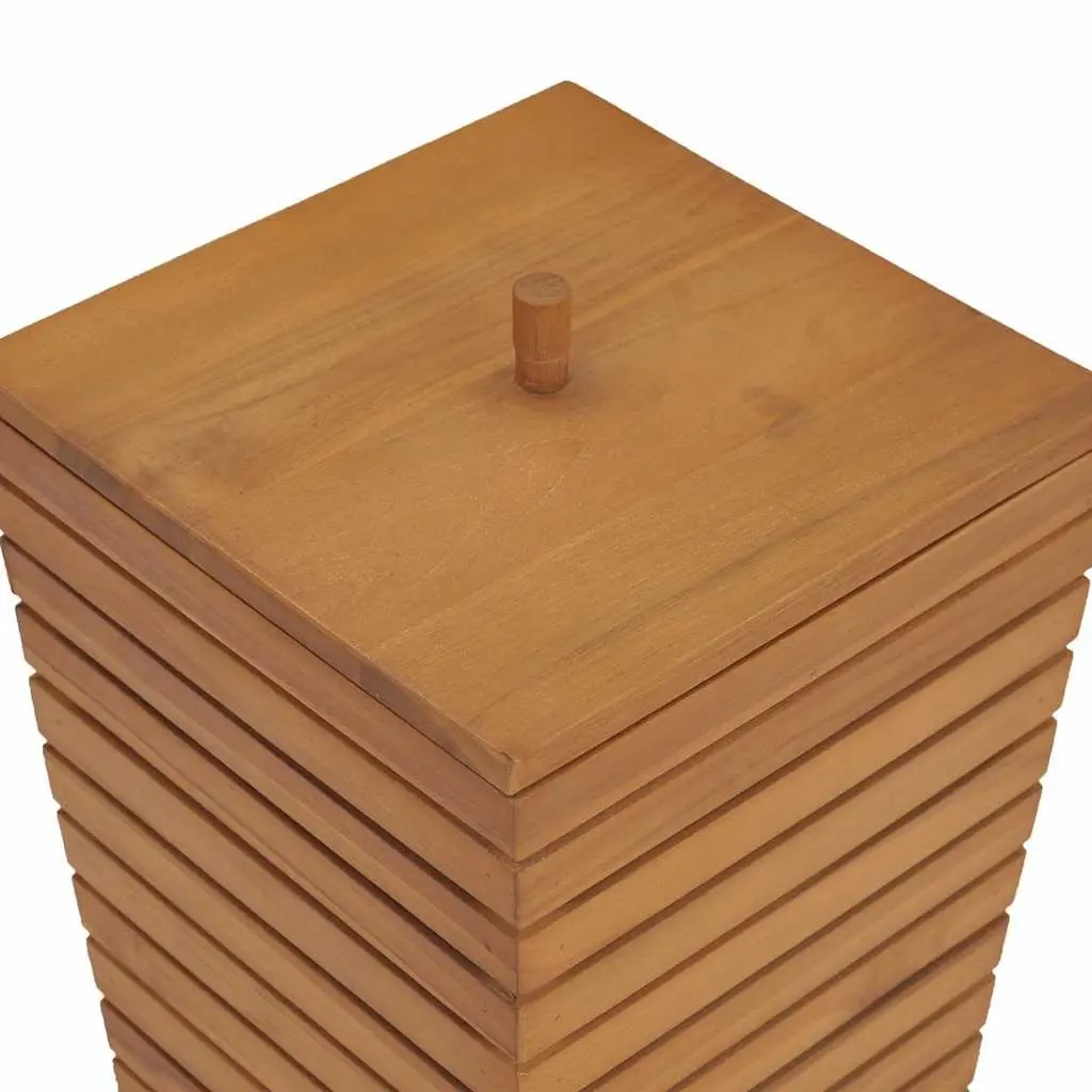 Slatted Laundry Basket 30x30x45cm