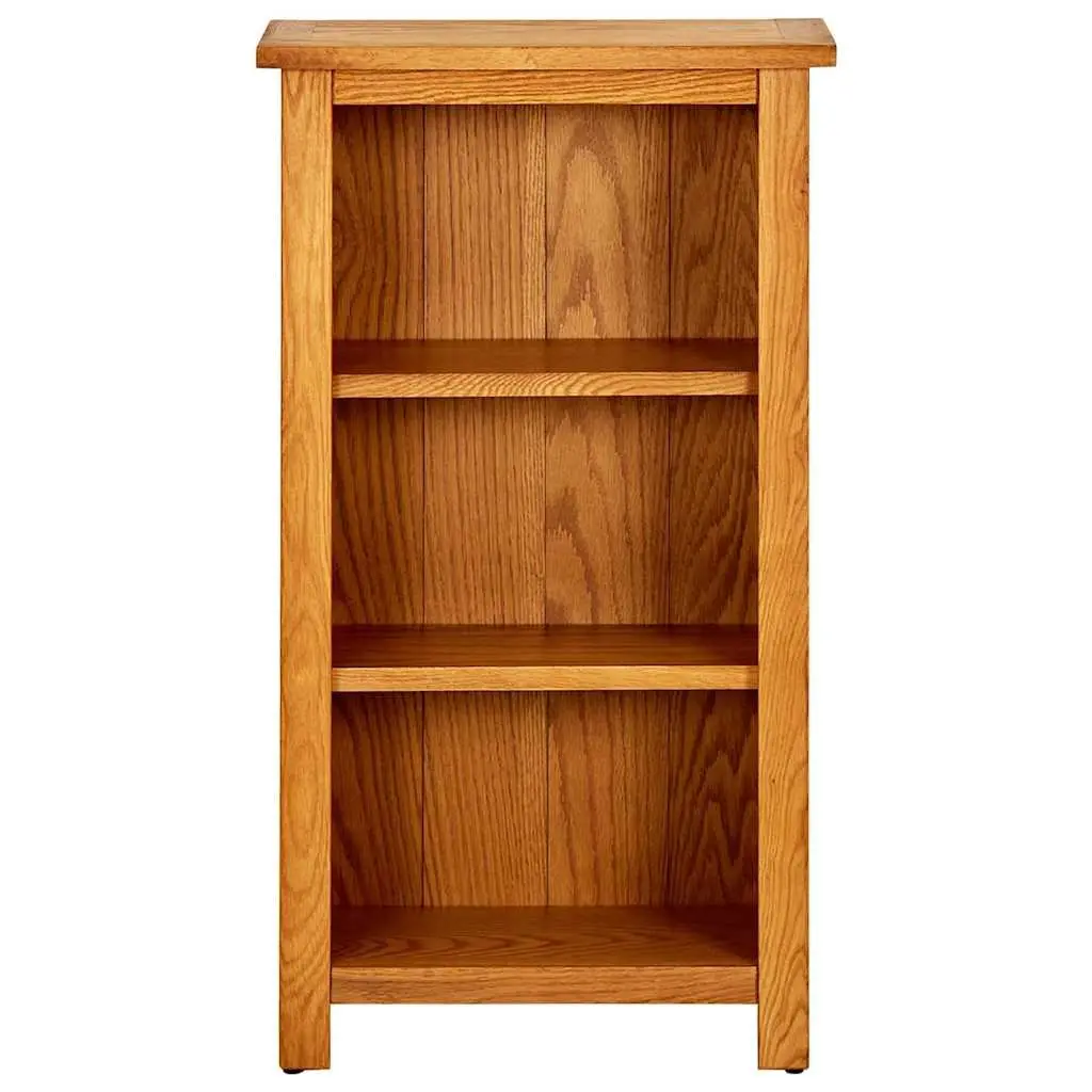 Bookcase Brown 45x22.5x82 cm 3 Shelves Solid Wood Storage Display