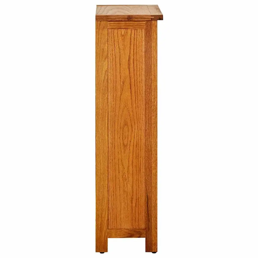 Bookcase Brown 45x22.5x82 cm 3 Shelves Solid Wood Storage Display
