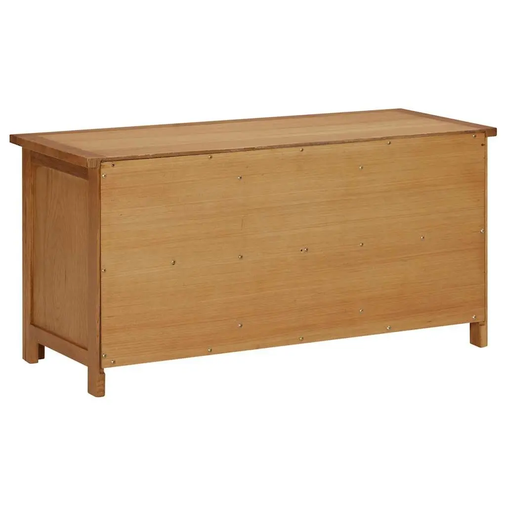 Wooden Shoe Rack Bench Brown 6 Compartment Storage Organiser