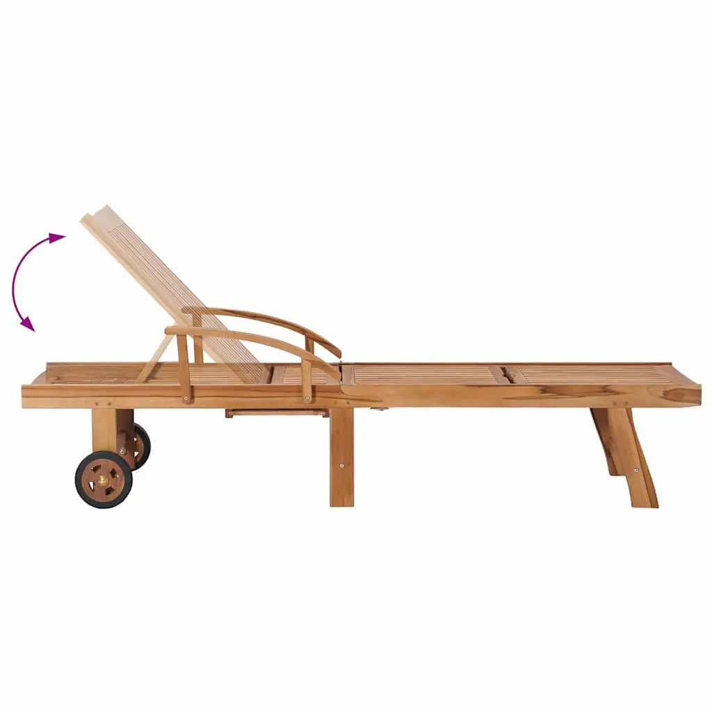Sun Lounger Set with Table