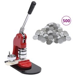 Efficient 44mm Button Maker Machine with Accessories
