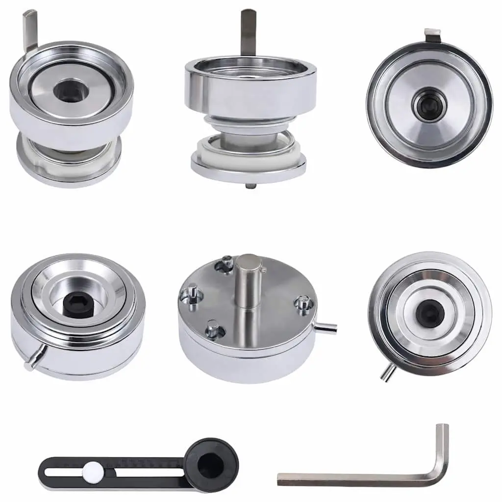 Button Maker Machine 44mm Badge Maker with 500 Pinback Button Parts Creative