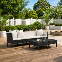 Compact 6 Piece Garden Lounge Set for Your Patio