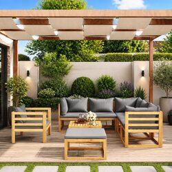 8 Piece Outdoor Lounge Set
