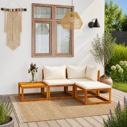 4 Piece Outdoor Lounge Set