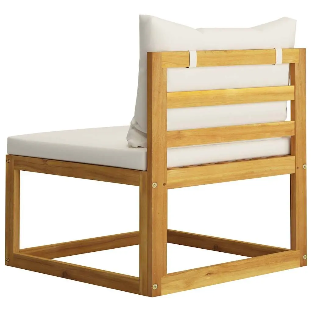 Garden Lounge Set 6 Piece Outdoor Furniture with Cushions Coffee Table Acacia