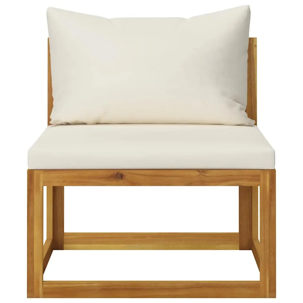 Garden Lounge Set 6 Piece Outdoor Furniture with Cushions Coffee Table Acacia