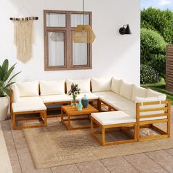 Compact and Durable 11-Piece Outdoor Lounge Set
