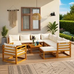 12 Piece Garden Lounge Set for Outdoor Enjoyment