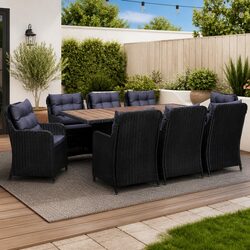 9 Piece Outdoor Dining Set