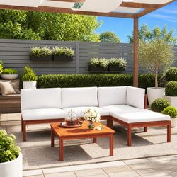 5 Piece Outdoor Lounge Set: Stylish, Comfortable, and Durable