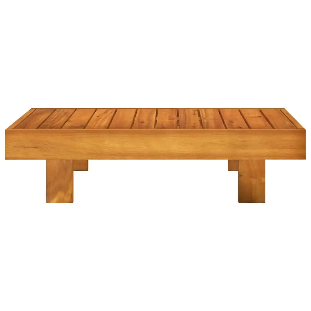 5 Piece Outdoor Garden Lounge Set with Cushions Acacia Wood Patio Furniture