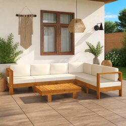 Compact 7-Piece Garden Lounge Set with Easy Maintenance