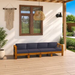 4-Seater Garden Sofa: Stylish and Durable Outdoor Seating