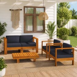 4 Piece Garden Lounge Set - Comfort Meets Quality