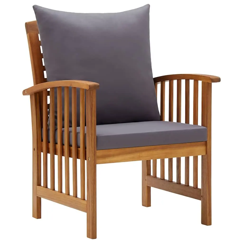 Garden Lounge Set 5 Piece Outdoor Furniture Patio Sofa Chair Table Cushions