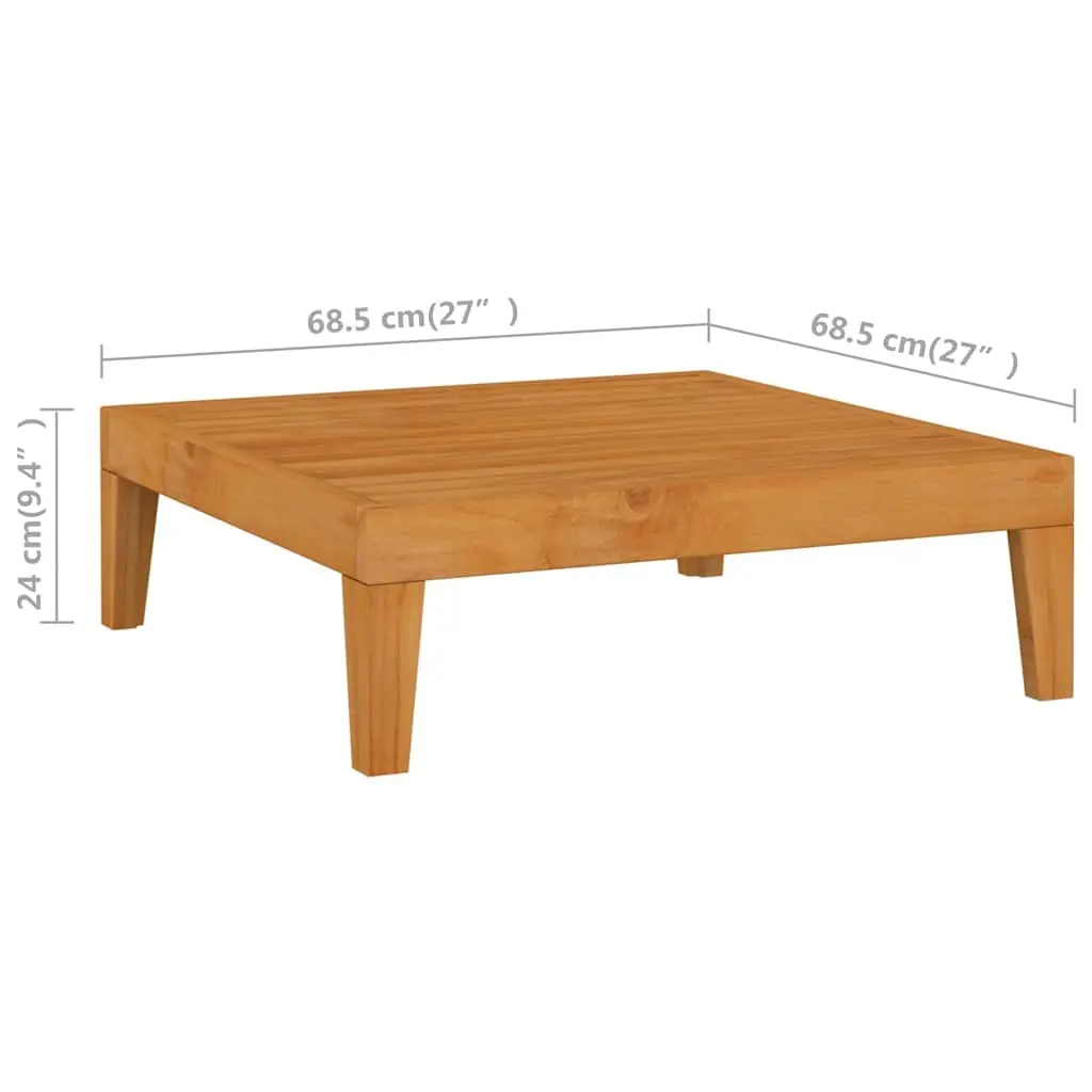 Garden Lounge Set 5 Piece Outdoor Furniture with Cushions Solid Wood Patio