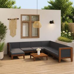 9 Piece Lounge Set for Outdoors