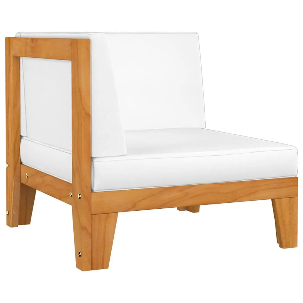Garden Lounge Set 7 Piece Outdoor Furniture with Cushions Solid Acacia Wood