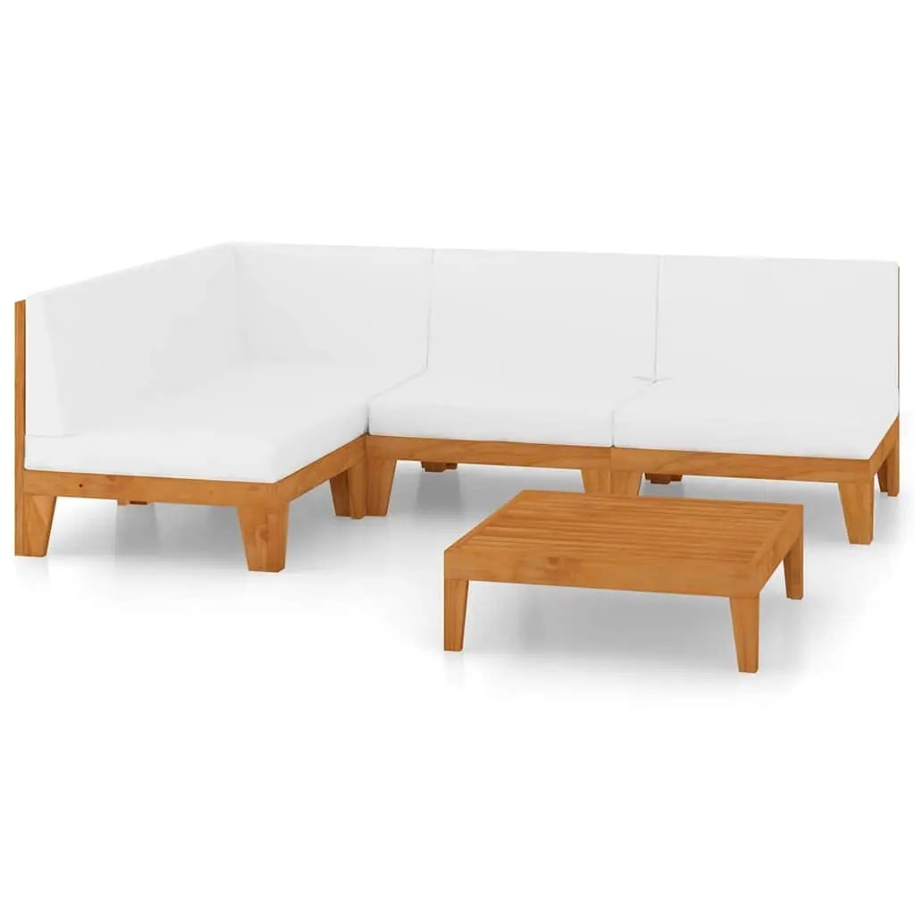 5 Piece Outdoor Lounge Set for Relaxation and Dining