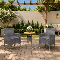 3-Piece Outdoor Dining Set - Durable & Stylish