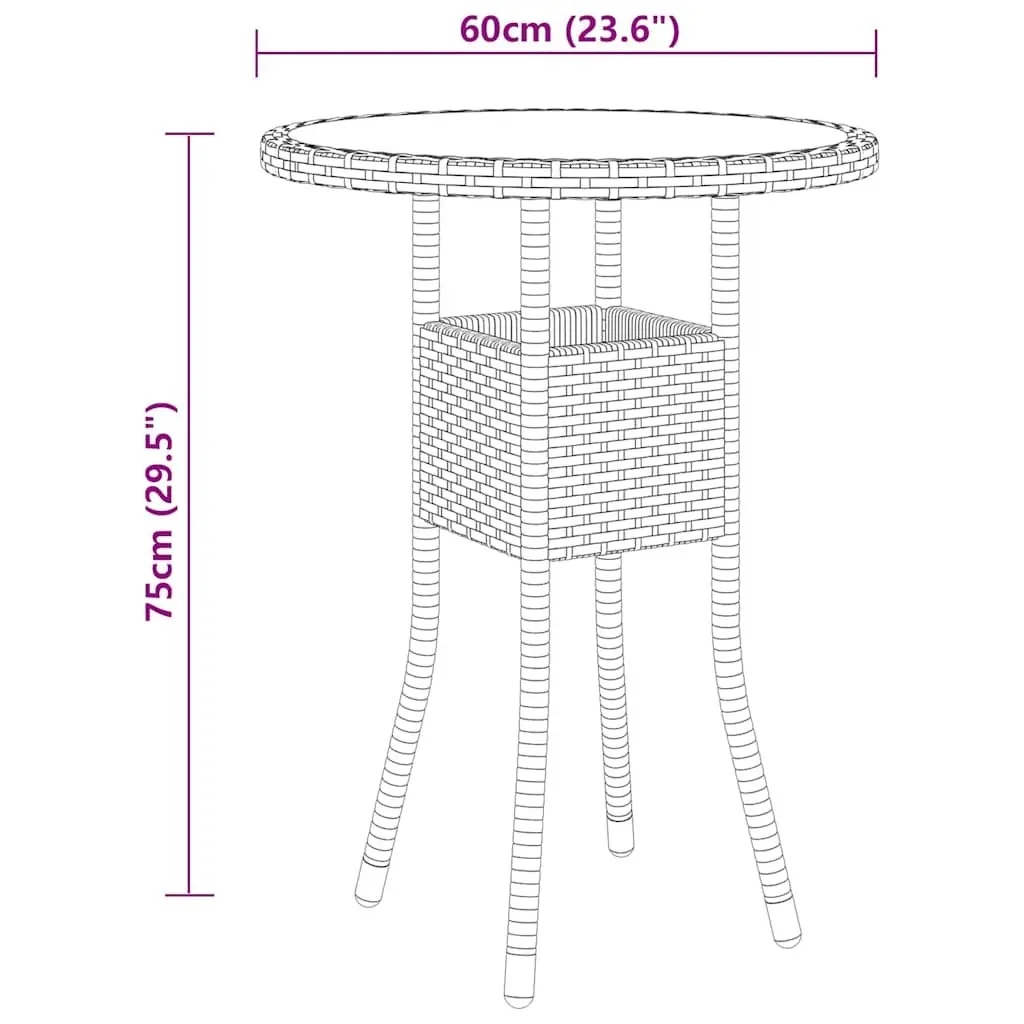 Garden Lounge Set 5 Piece Outdoor Furniture Patio Seating Poly Rattan Grey
