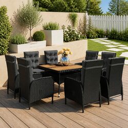 9 Piece Patio Dining Set