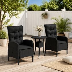 3 Piece Bistro Set for Outdoor Spaces
