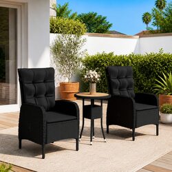 3 Piece Bistro Set for Outdoor Enjoyment