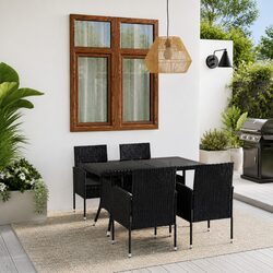 Compact and Stylish 5 Piece Patio Dining Set