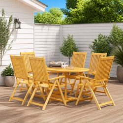 7 Piece Garden Dining Set