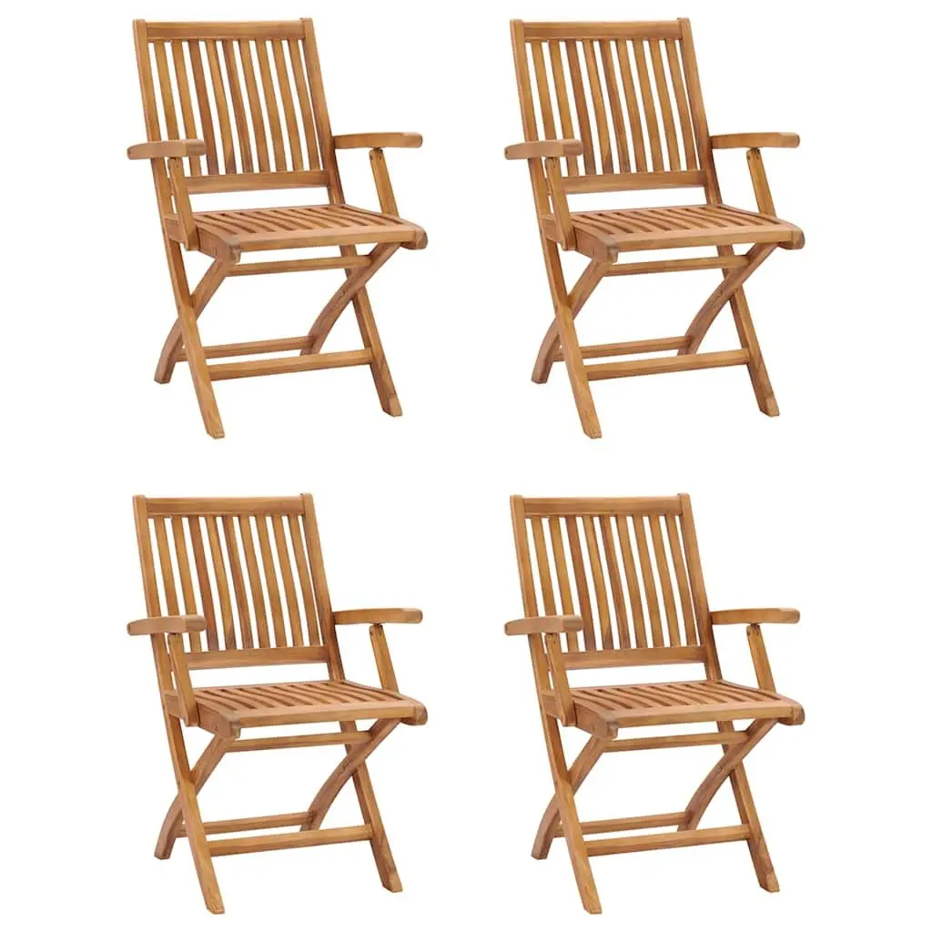 5-Piece Teak Garden Dining Set for Outdoor Enjoyment