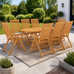 9-Piece Garden Dining Set