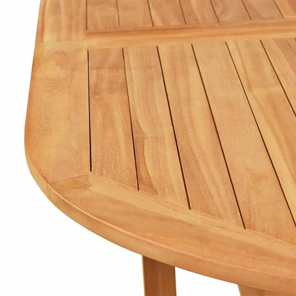 7 Piece Garden Dining Set Solid Teak Wood Table Chairs Patio Furniture Outdoor