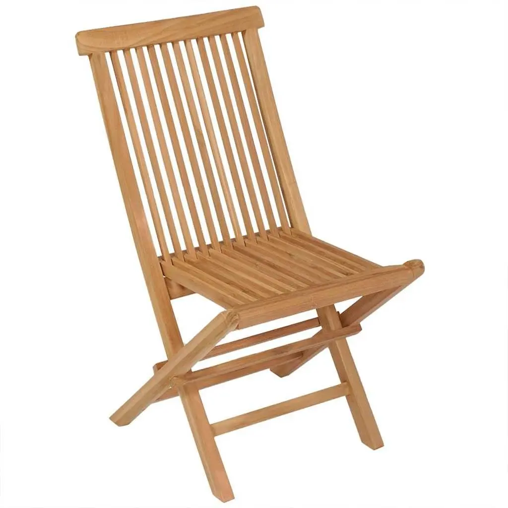 Garden Dining Set 5 Piece Outdoor Furniture Table Chairs Folding Patio Seating