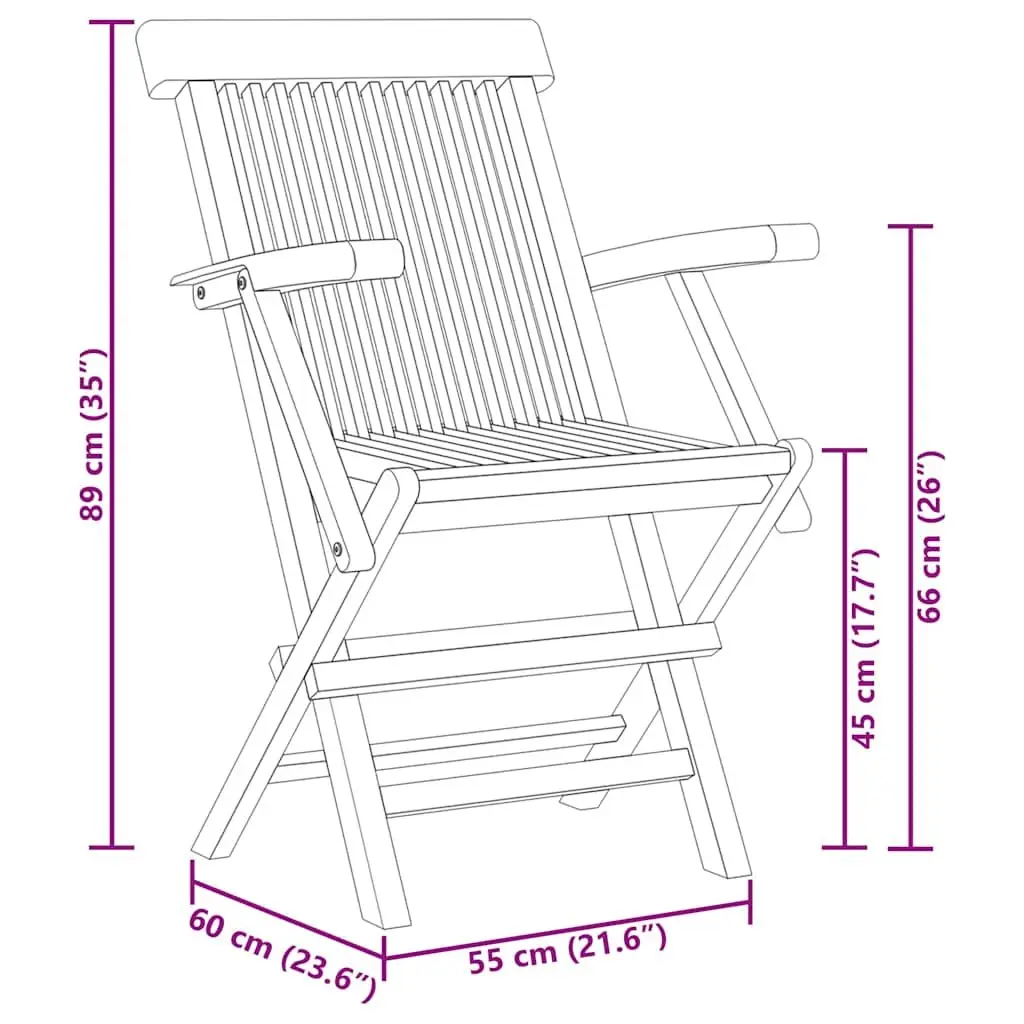 5 Piece Garden Dining Set Outdoor Furniture Foldable Table Chairs Brown