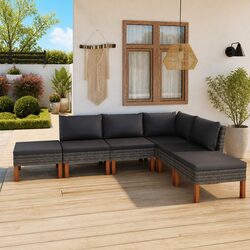 6-Piece Garden Lounge Set: Comfort in the Outdoors