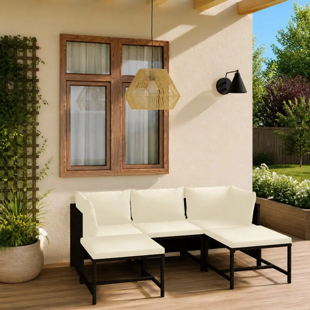 5-Piece Modular Lounge Set for Outdoor Comfort