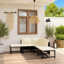 Stylish 6-Piece Outdoor Lounge Set - Comfy & Modular