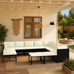 Compact 12 Piece Outdoor Lounge Set