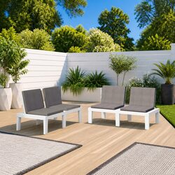 Outdoor Garden Benches Set