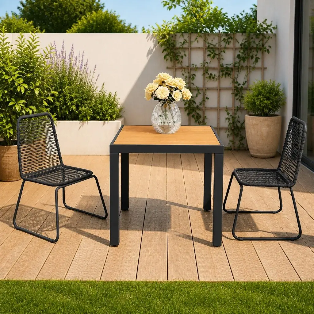 Garden Dining Set for Outdoor Use