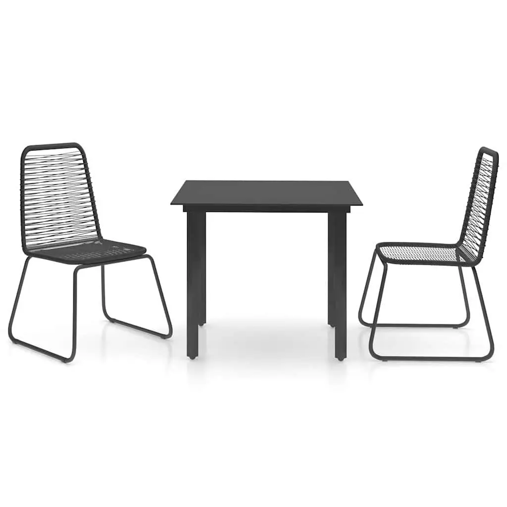 3 Piece Garden Dining Set